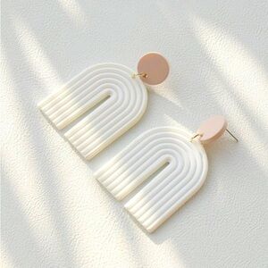 U Drop Earrings | Long Earrings | trendy earrings | Bestie gift